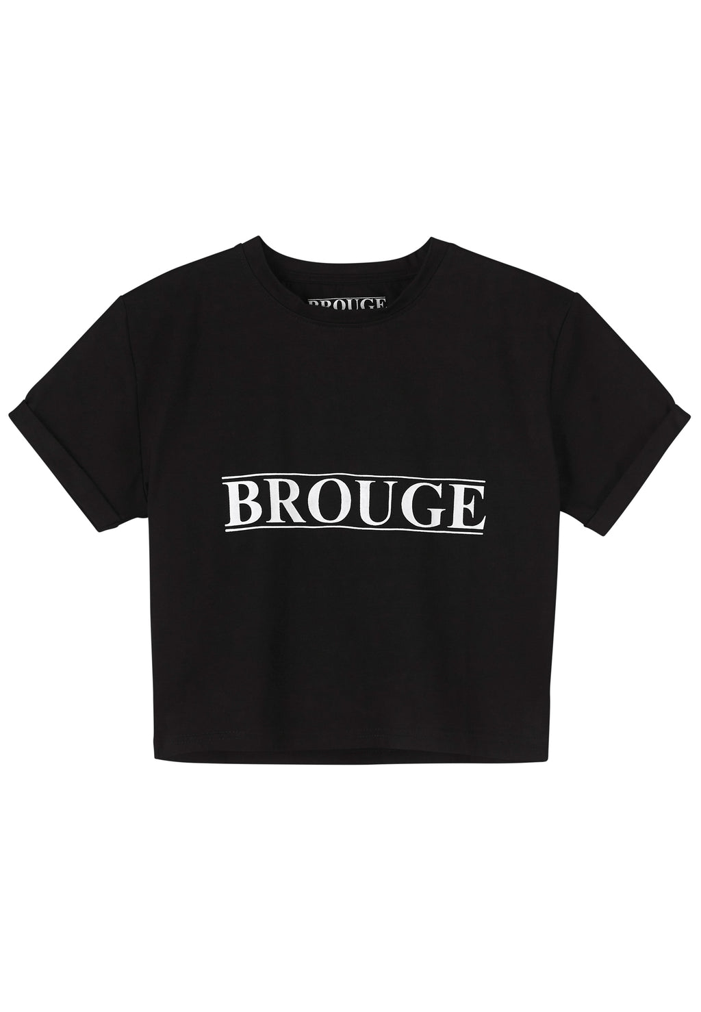 Cropped T-Shirt Black
