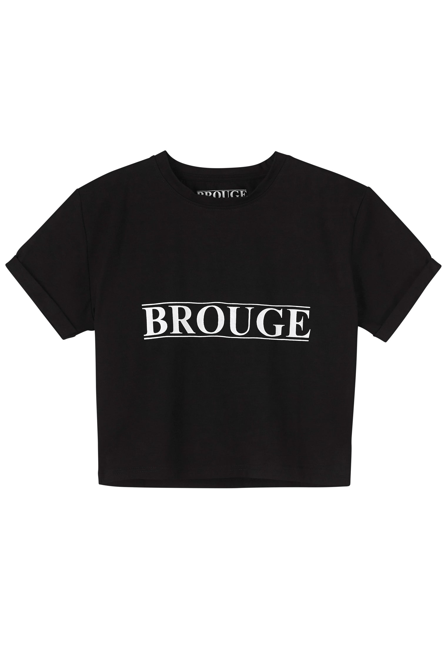 Cropped T-Shirt Black