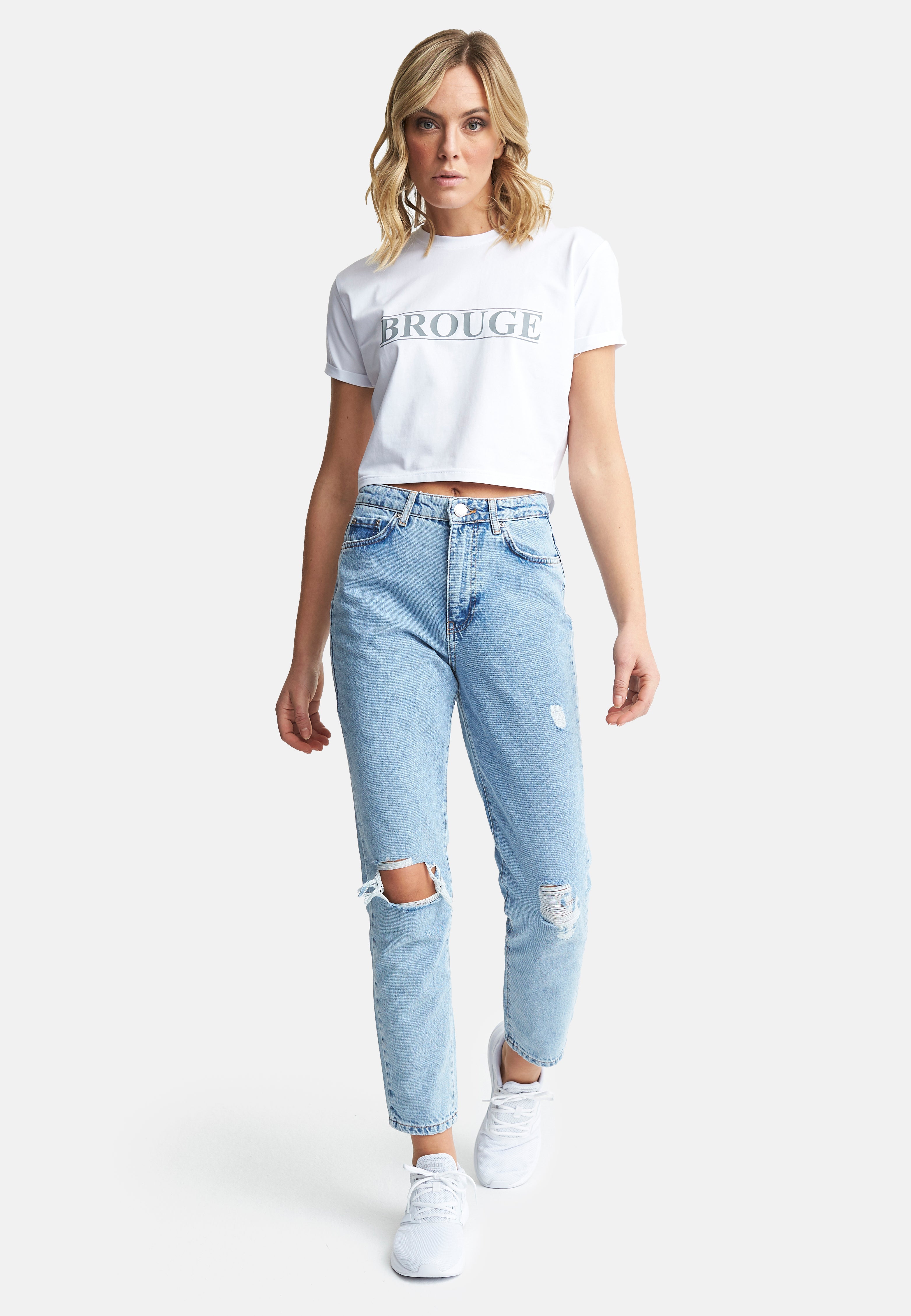 Cropped T-Shirt White