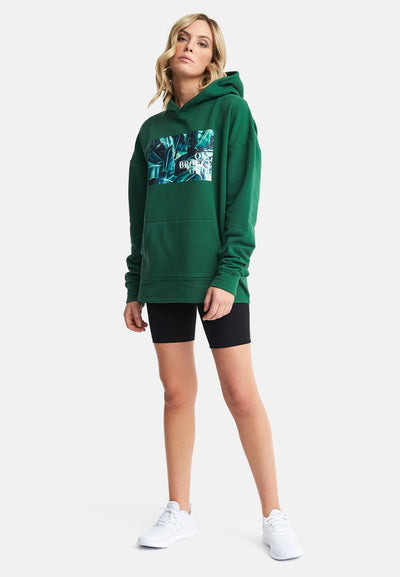 Oversized Hoodie Forest Green