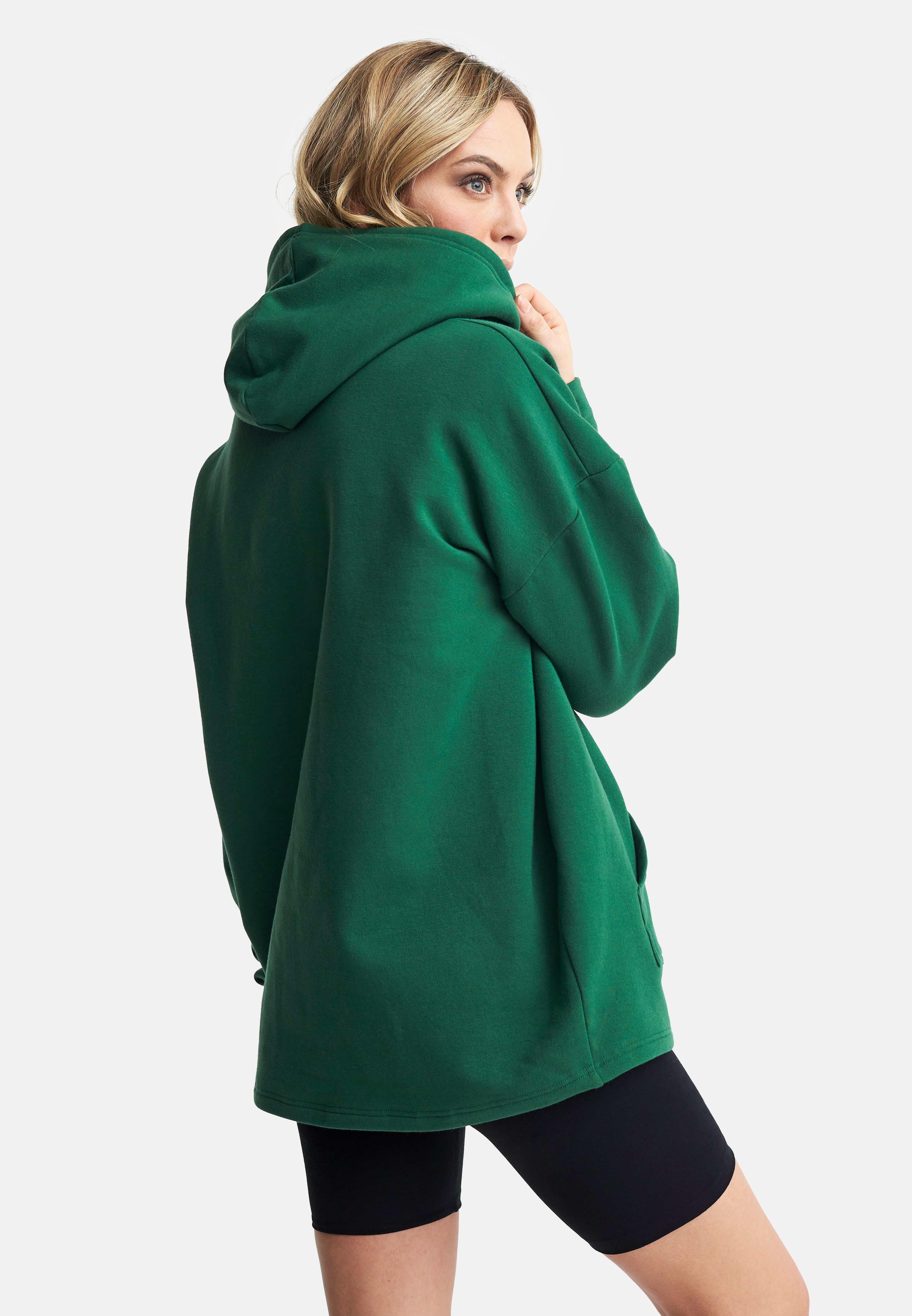 Oversized Hoodie Forest Green