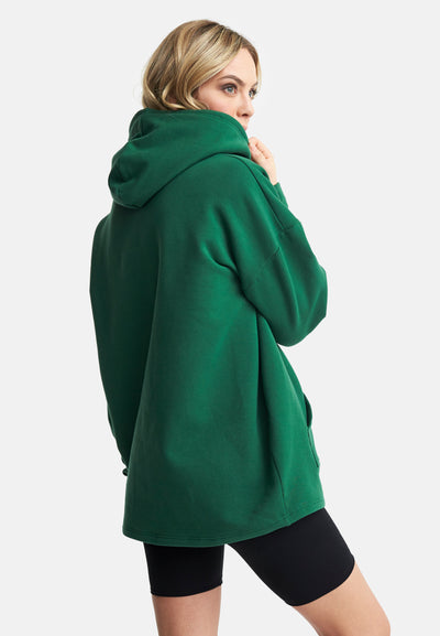 Oversized Hoodie Forest Green
