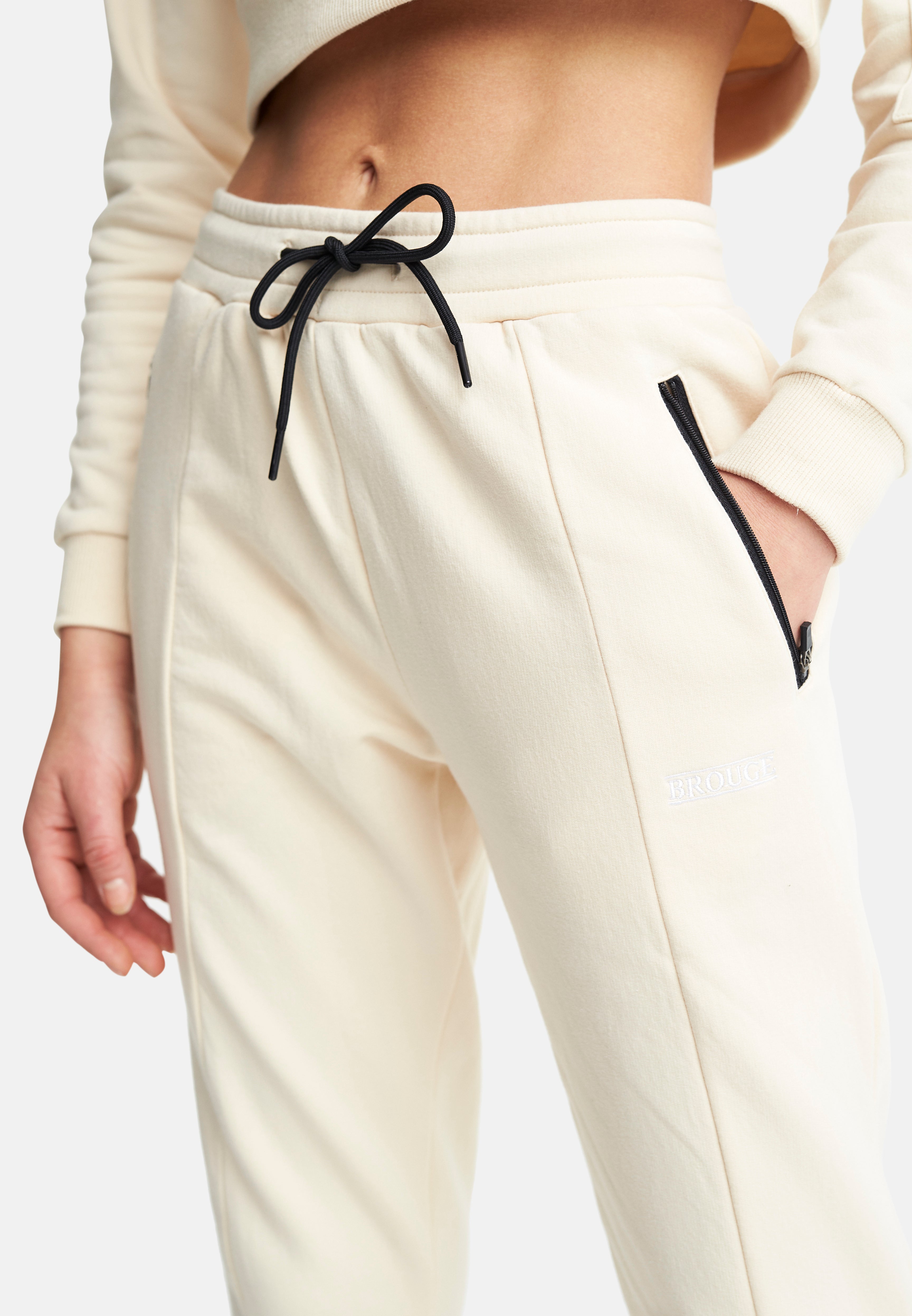 High Waisted Jogger Khaki
