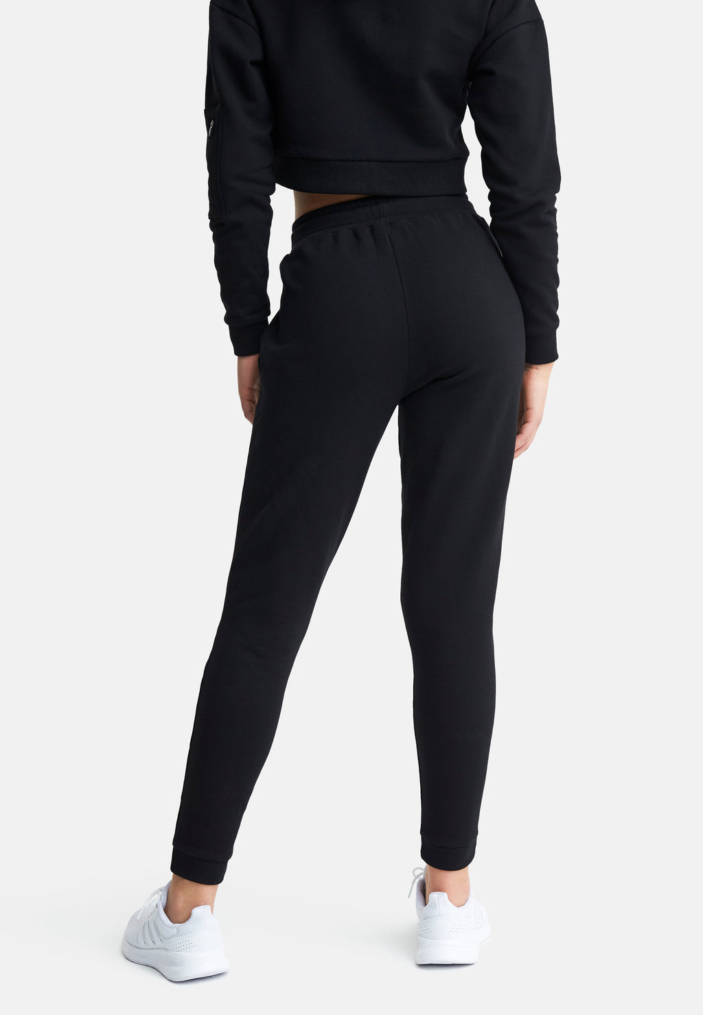 High Waisted Joggers Black