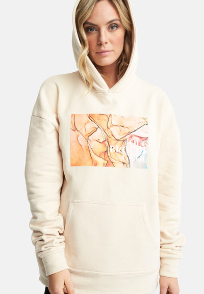 Oversized Hoodie Beach Beige