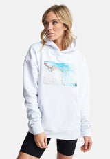Oversized Hoodie Crystal White
